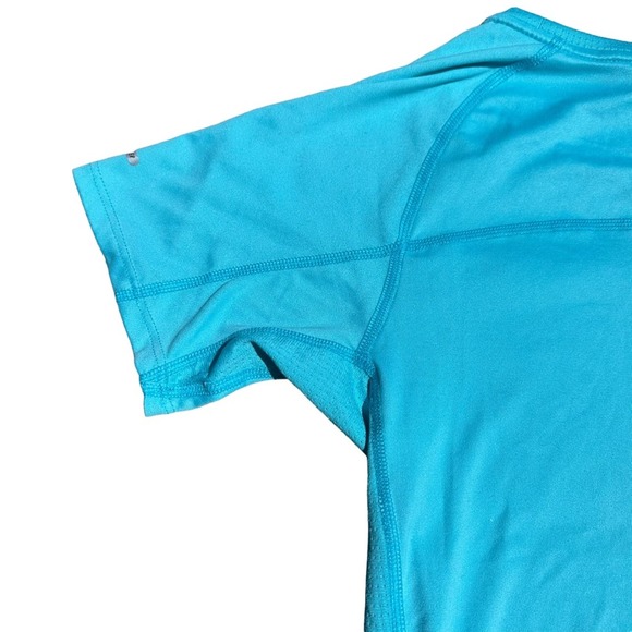 Nike Running Dri Fit Shirt Womens Short Sleeve Lightweight Stretch Extra Small - Picture 9 of 11
